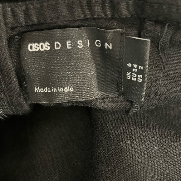 ASOS Black Mini Halter Dress - Picture 7 of 7